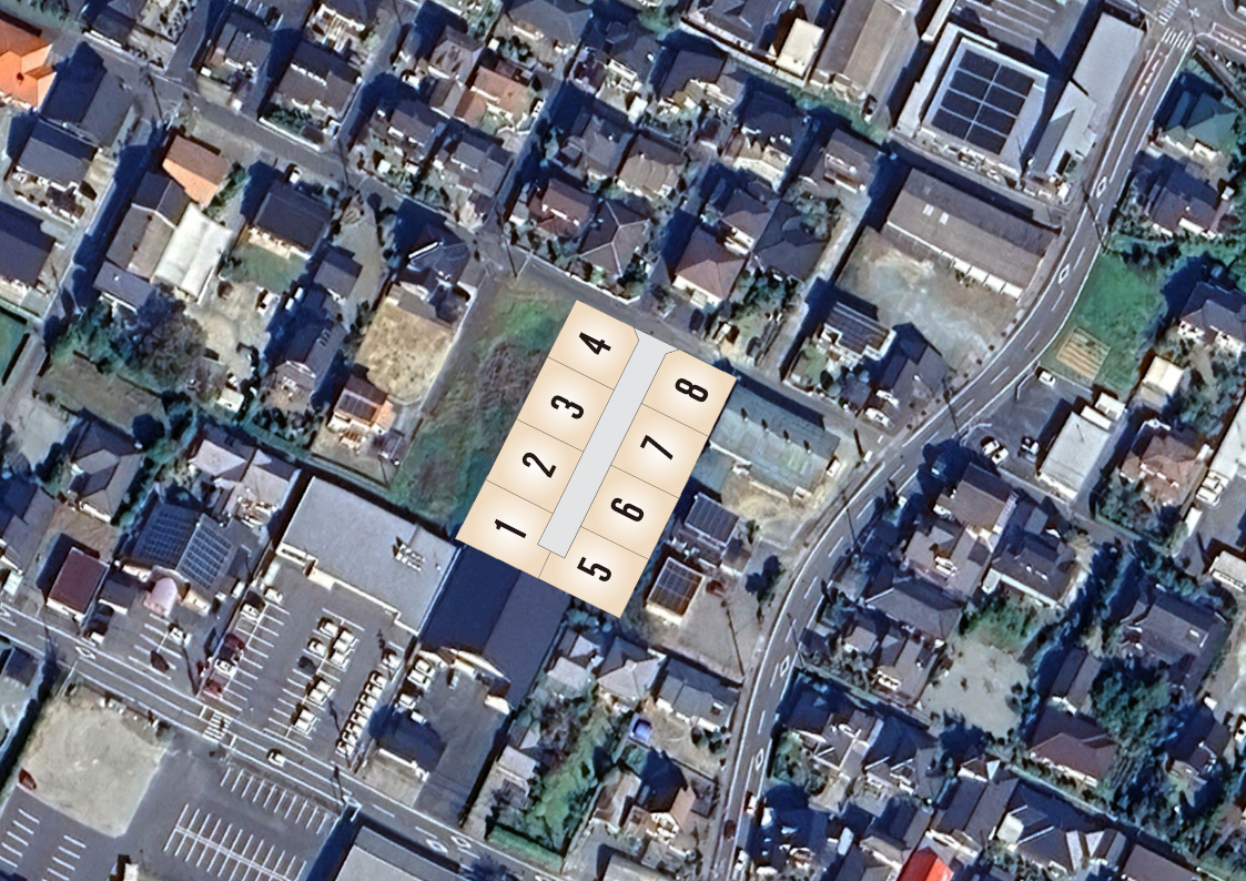宇城市 小川町江頭 全8区画【④号地】