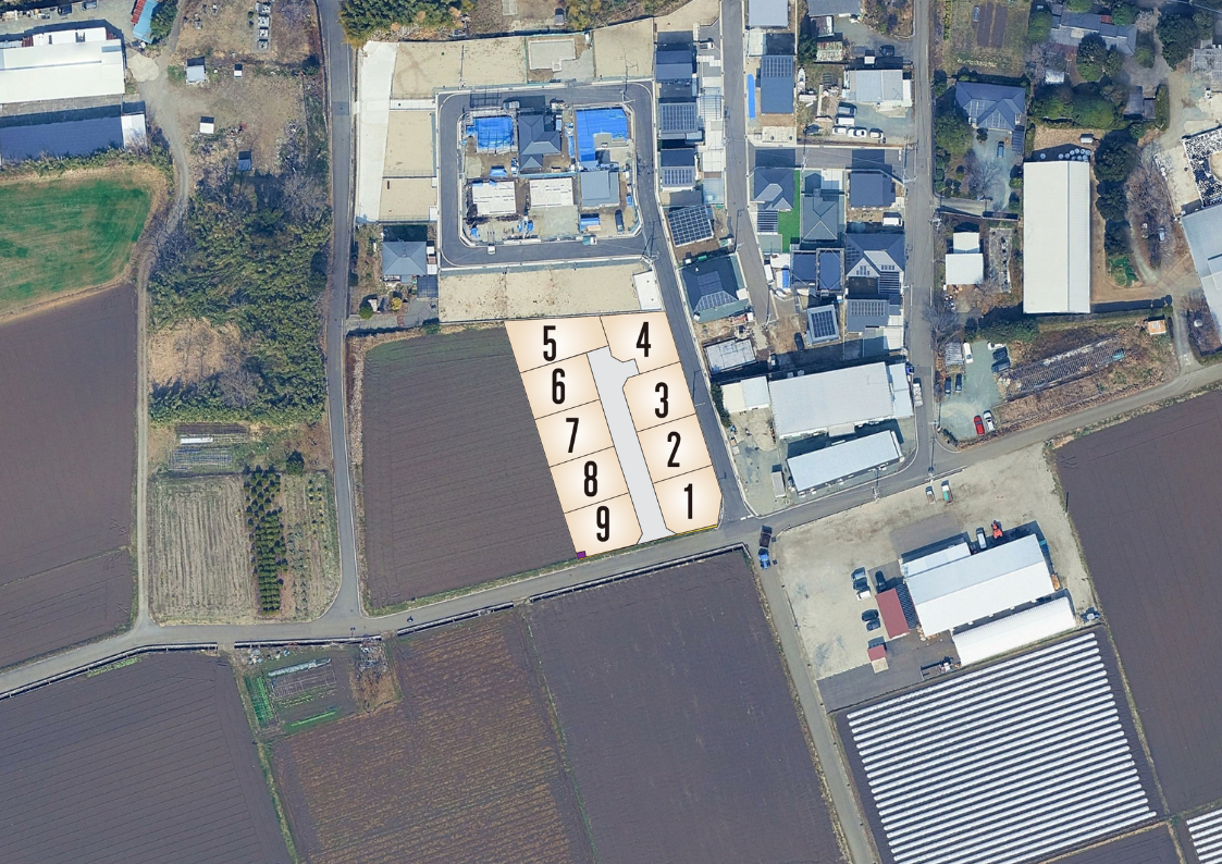 菊池郡菊陽町 大字辛川 全9区画【⑥号地】