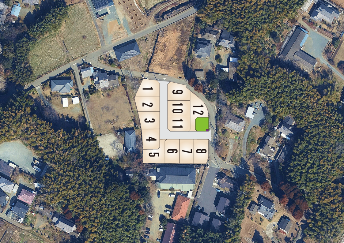 合志市 野々島 全12区画【⑫号地】