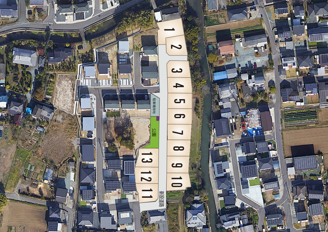 南区 富合町大町 全13区画【⑨号地】