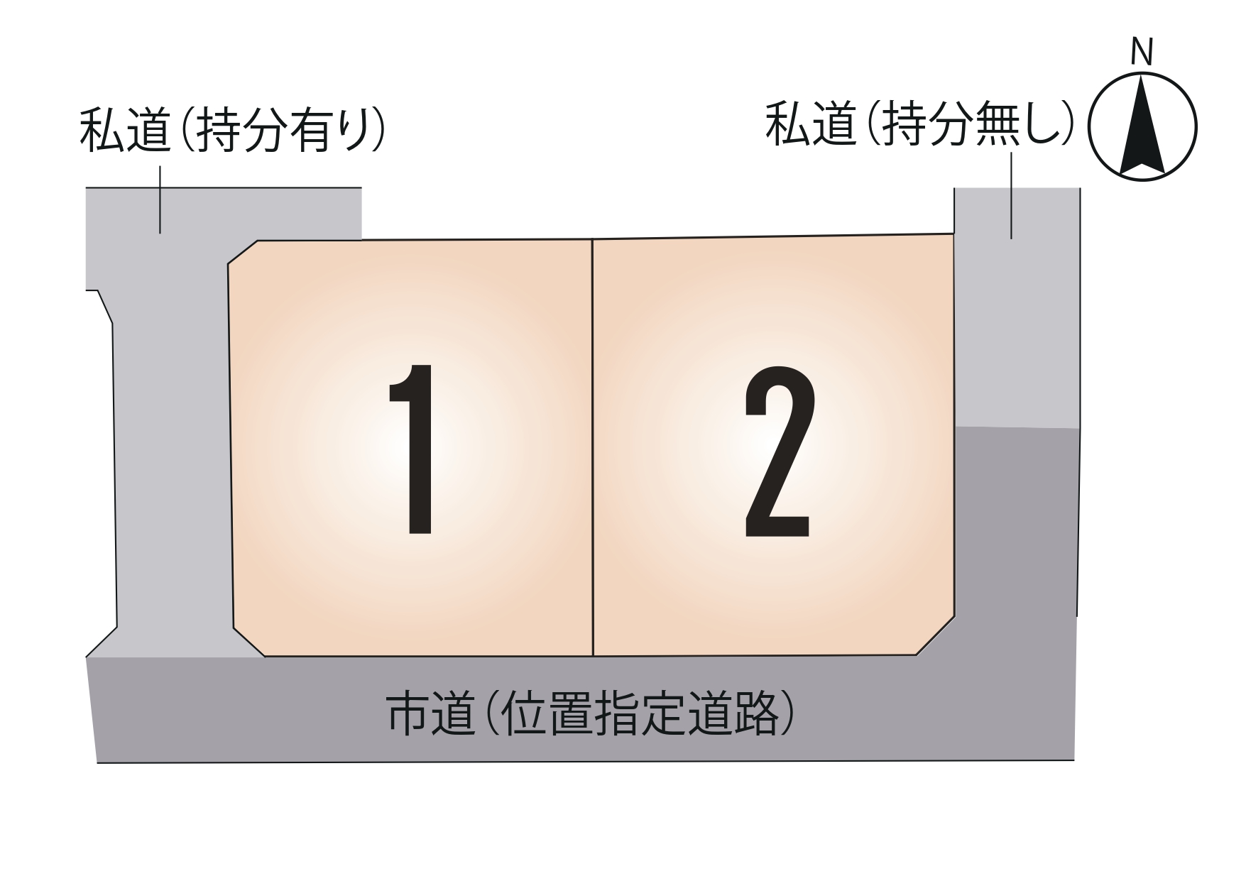南区 南高江7丁目 全2区画【②号地】