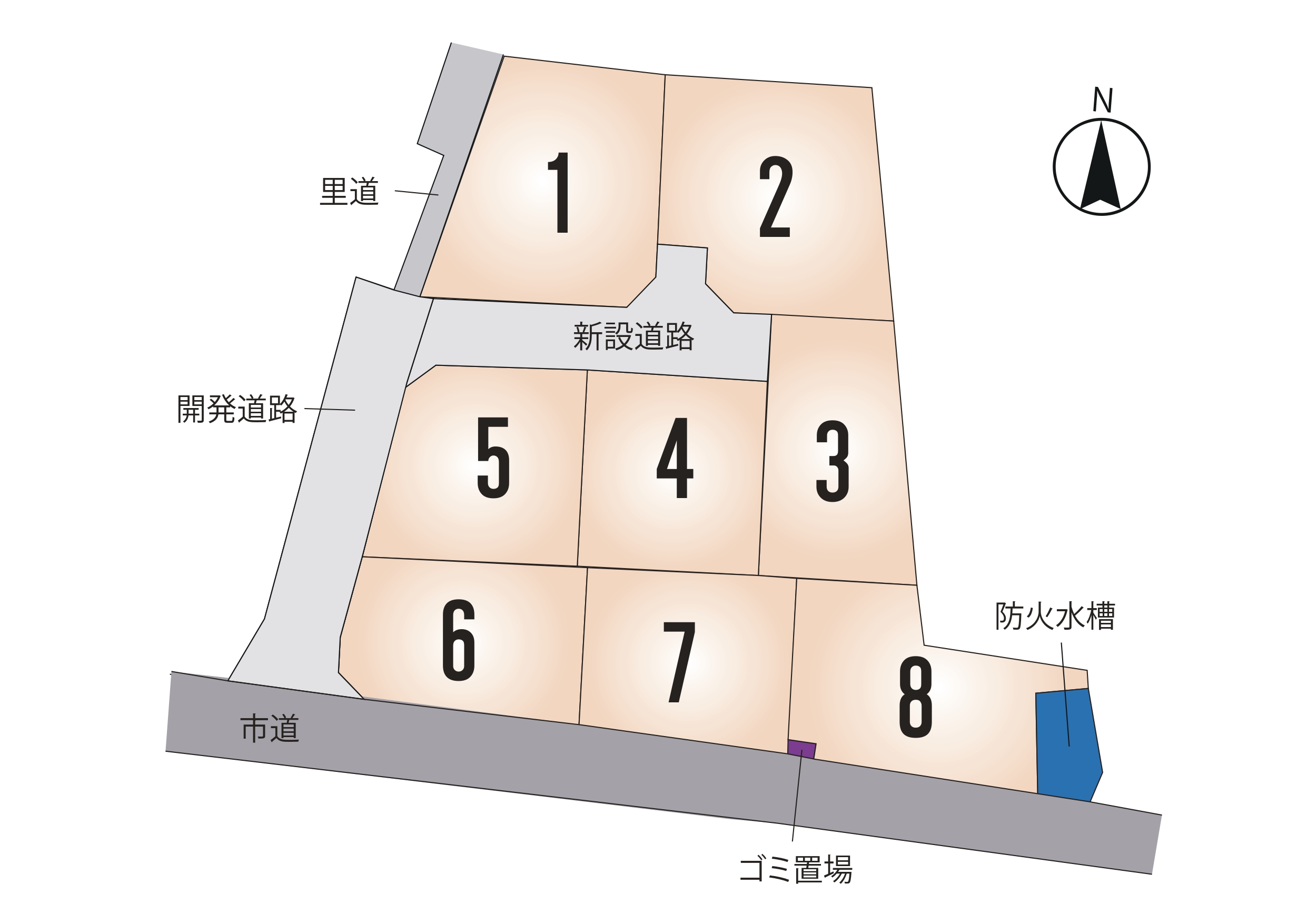 南区 城南町今吉野 全８区画【③号地】