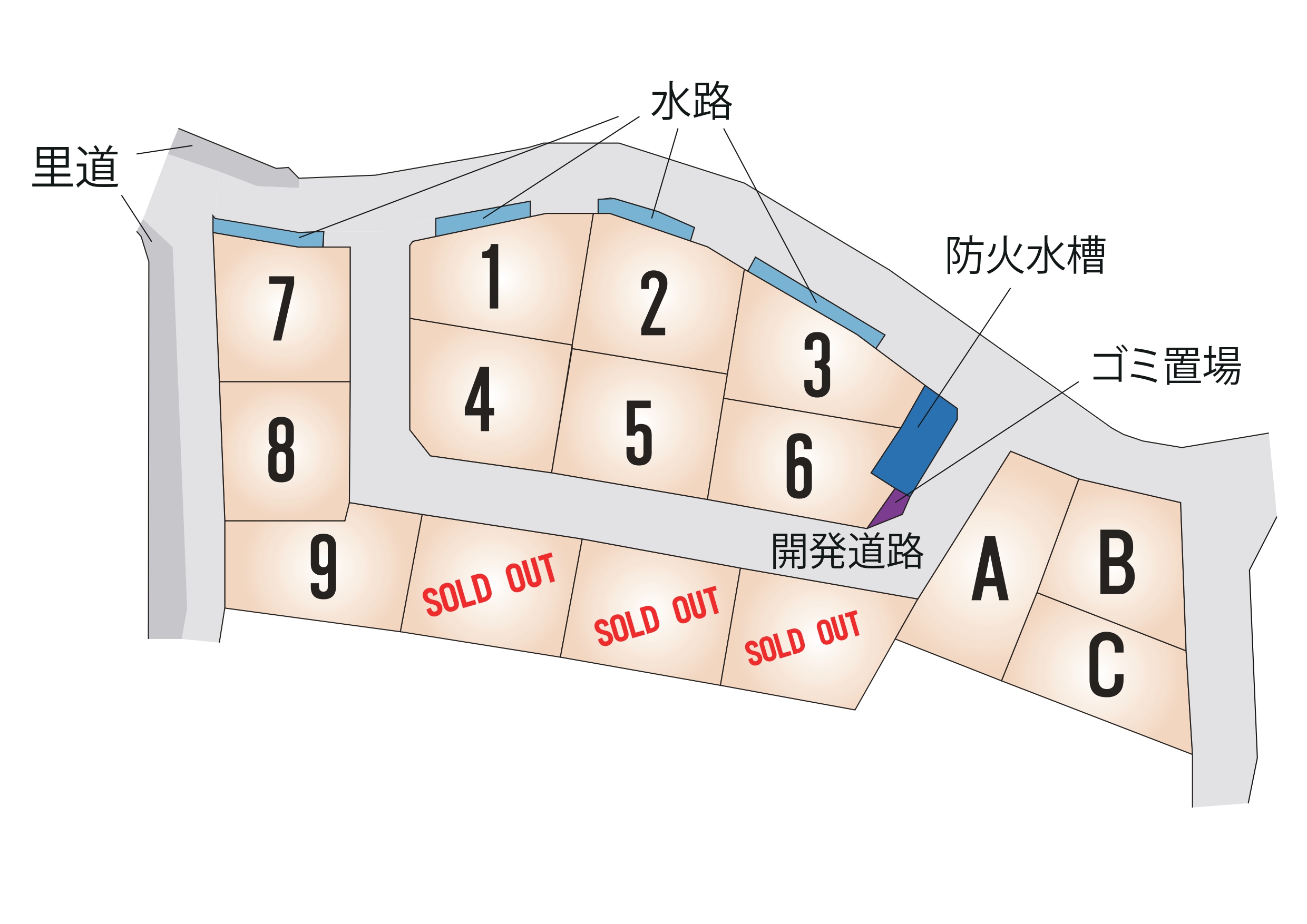 宇土市 北段原 全１５区画【③号地】