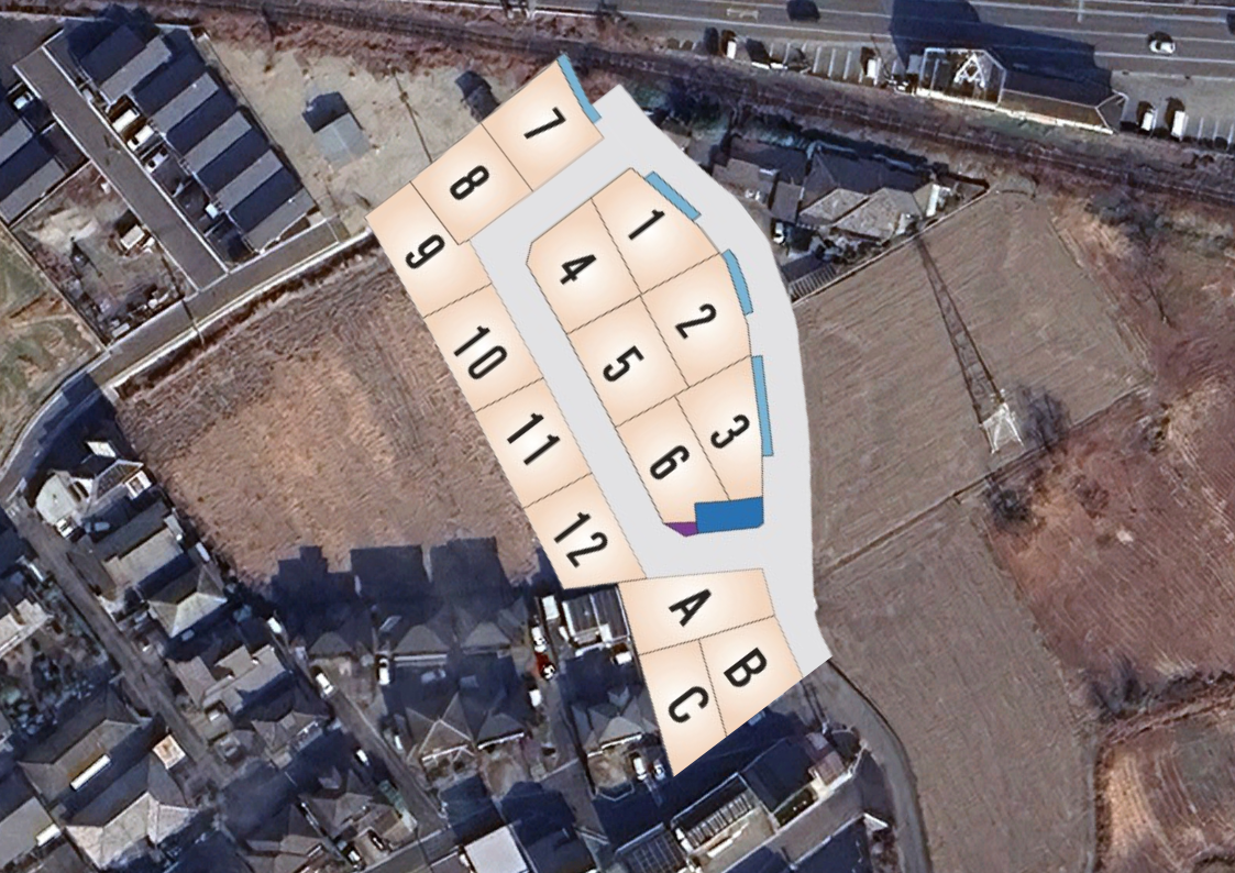宇土市 北段原 全１５区画【③号地】