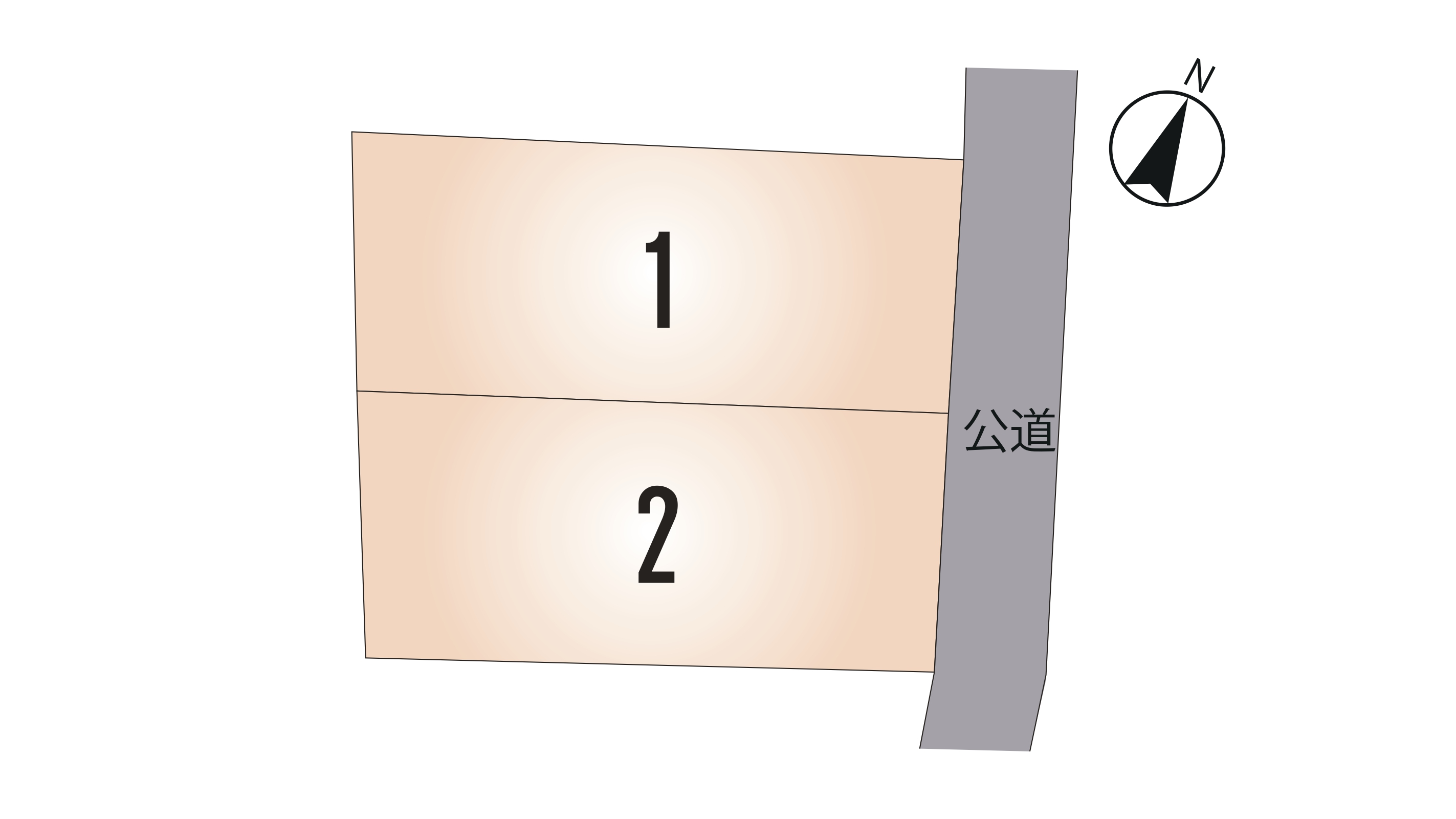 西区 城山大塘 全２区画【②号地】