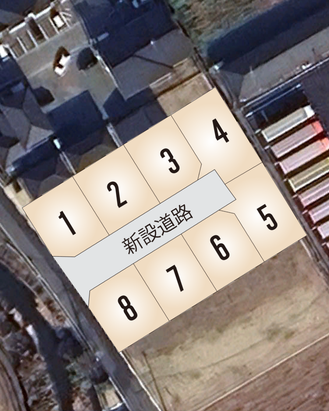宇土市花園町 全７区画【⑤号地】