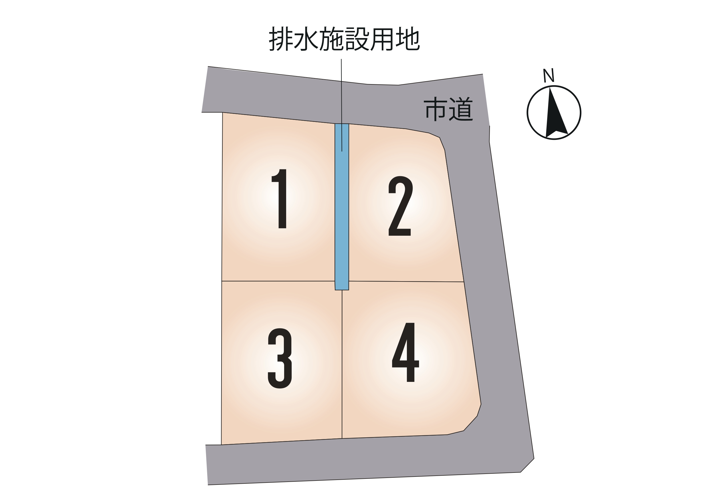 南区 銭塘町 全４区画【②号地】