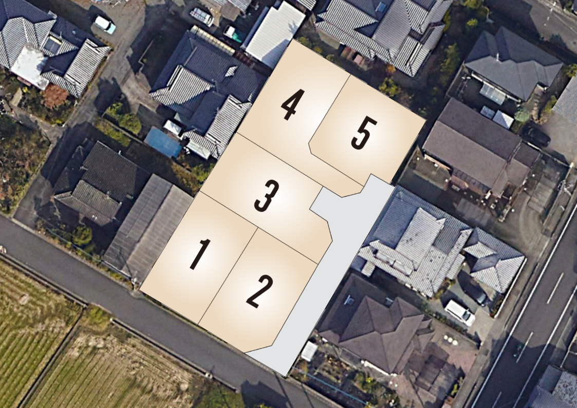 八代市 島田町 全5区画【③号地】
